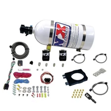 20990-10 Nitrous Express 90mm Hemi Plate System (50-400Hp) - 10 lb Bottle