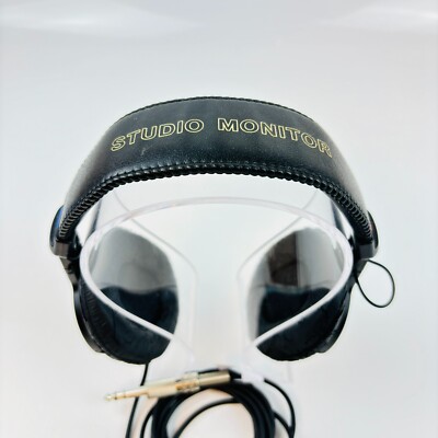 SONY MDR-CD900ST Stereo Headphones Professionals Black