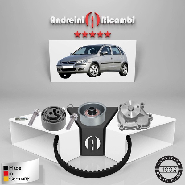 Zahnriemensatz + Wasserpumpe Opel Corsa C 1.7 DTI 55KW 75PS 2004-image