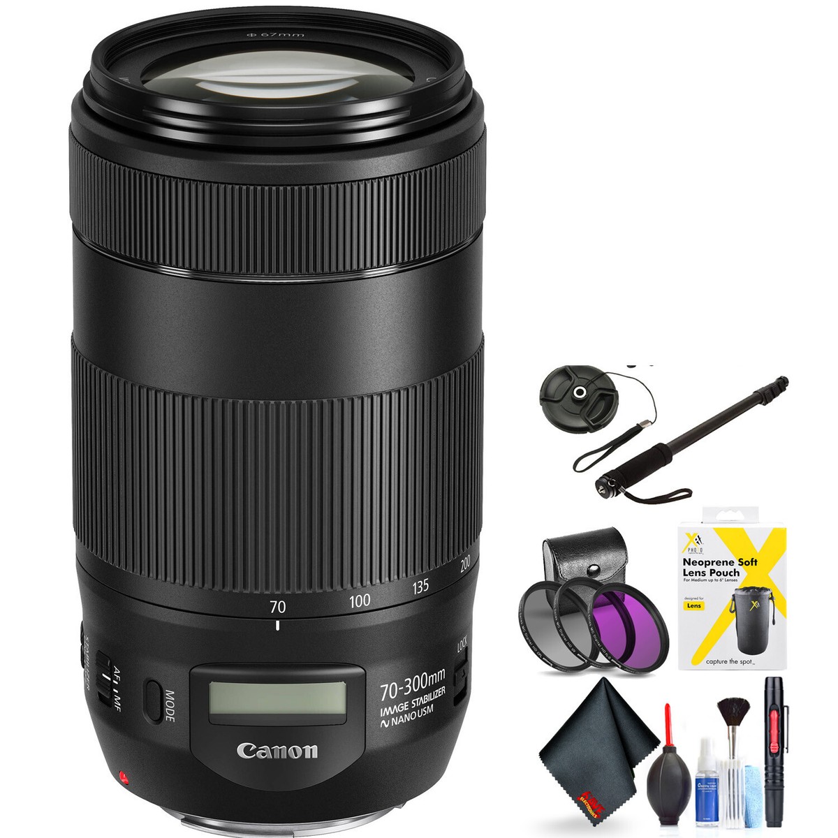 Canon EF 70-300mm F/4-5.6 is Ii USM Lens for Canon 6D, 5D Canon EF 70-300mm F/4-5.6 is Ii USM Lens for Canon 6D, 5D