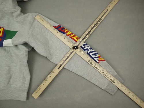Vintage Santa Cruz Hoodie Men Small Gray Solid Pullover Logo Skateboarding S - Picture 10 of 10