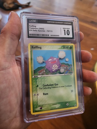 Koffing graded CGC 10 for sale on eBay
