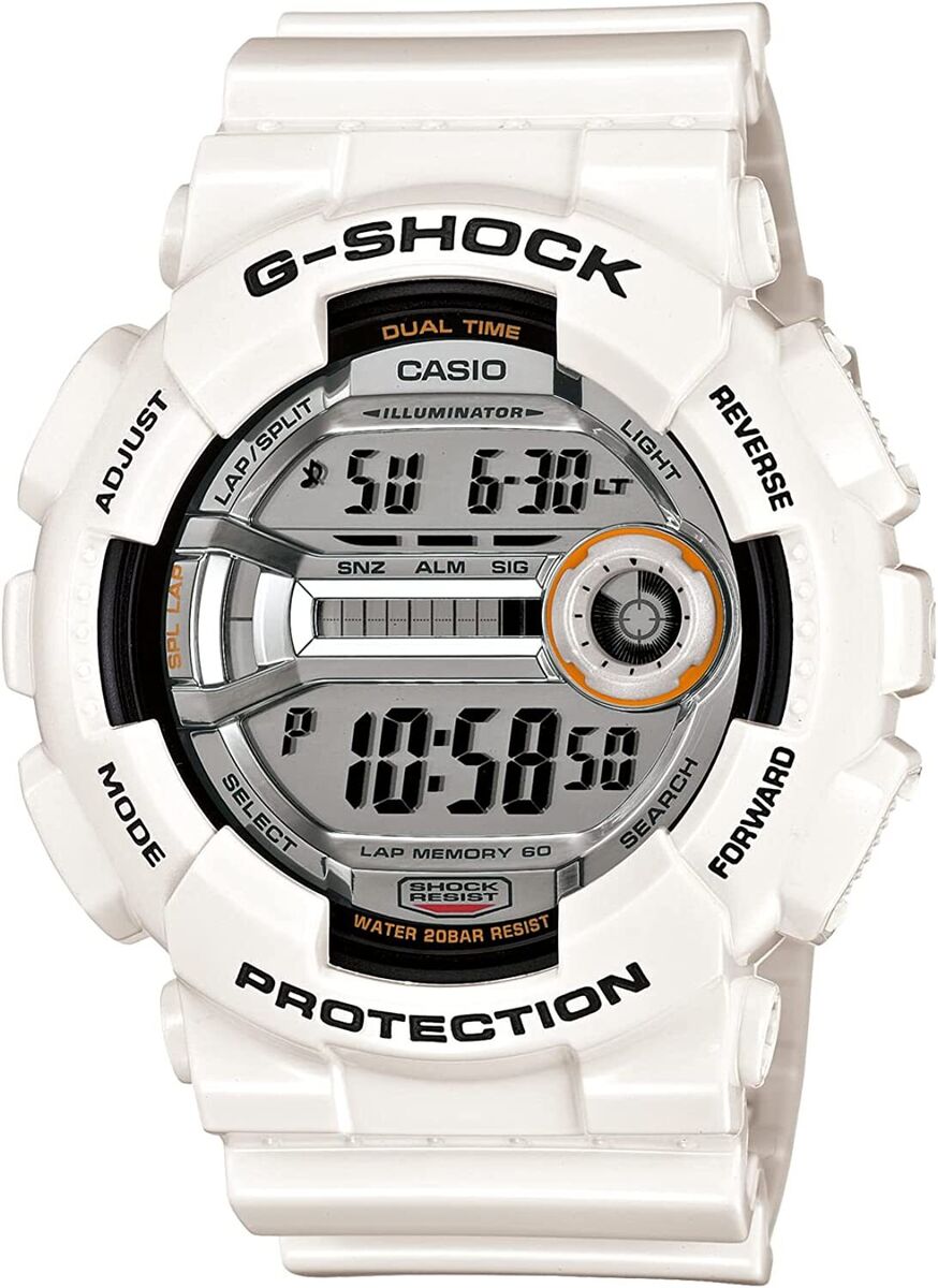 CASIO G-SHOCK Big Case L-SPEC Fashion Street White Watch GD CASIO G-SHOCK Big Case L-SPEC Fashion Street White Watch GD