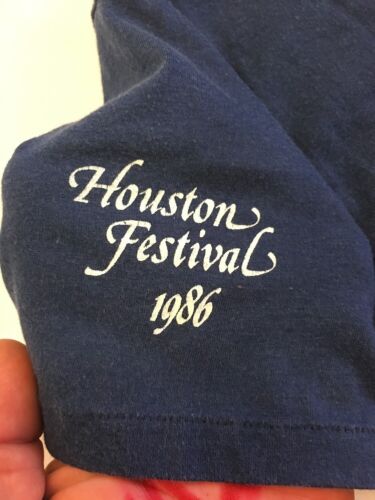 Vintage AT&T, T-Shirt, Houston Texas Festival ( 1986 ) Size Medium ( M ) - Picture 2 of 5