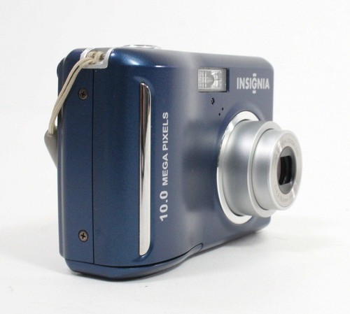 Insignia NS-DSC10B 3x Zoom 10.0mp Point and Shoot Digital Camera (Blue) - Imagen 4 de 9