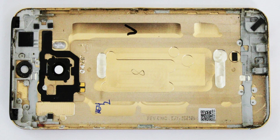 OEM HTC ONE M9+ PLUS 0PK7110 REPLACEMENT GOLD BACK COVER HOUSING DOOR LENS~FAIR - Image 2 of 2