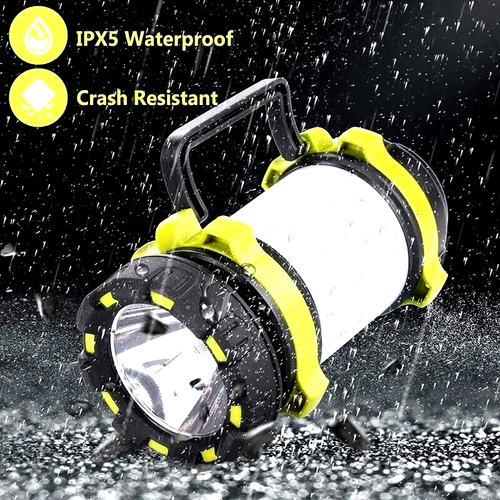 LED Camping Lantern USB Rechargeable Camping Tent Light Lamp Flashlight Portable - Picture 2 of 24