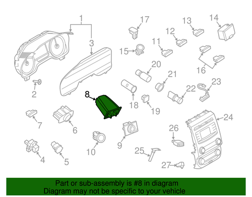 Module de commande de frein de remorquage remorque JL3Z-2C006-AA pour Ford 2015-2019 F150 - Photo 6/7