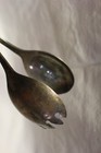 Sheffield silver salad tongs — photo 3