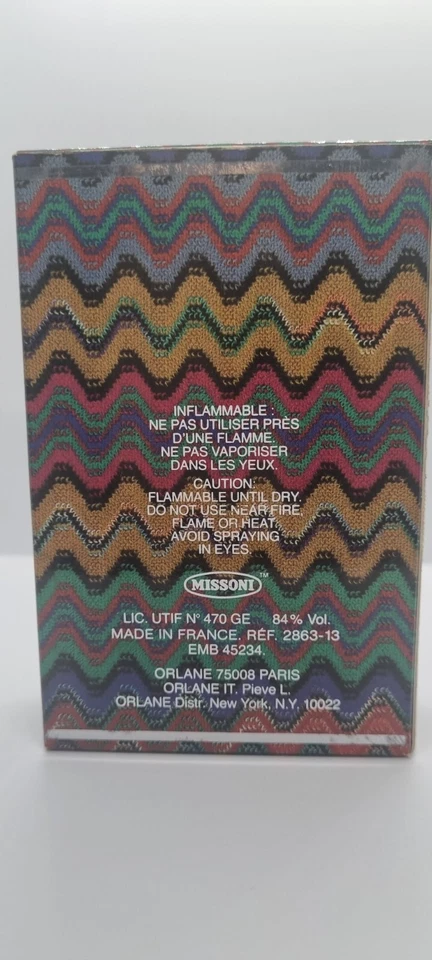 Missoni Missoni para mujer Eau de Toilette vintage 1,7 OZ / 50 ml en caja Foto 3 de 4