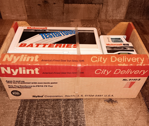 Vintage Nylint 9140-Z City Delivery Motorcraft Batteries Truck New in Box Read - Picture 8 of 9