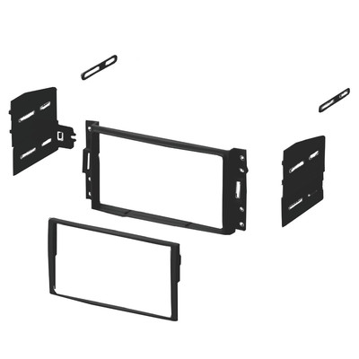 NEW CAR STEREO DOUBLE 2 DIN RADIO RECEIVER CD PLAYER DASH INSTALLATION TRIM KIT