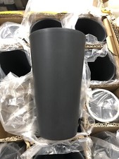 24 Pack Marck & Associates Matte Black Ceramic Chopstick Holders 6” Tall