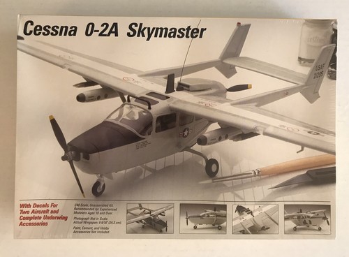 ICM 48292. USAF Cessna 0-2 A Skymaster – Vietnam War. 1/48 scale Plastic Kit – Gee Dee Models Ltd