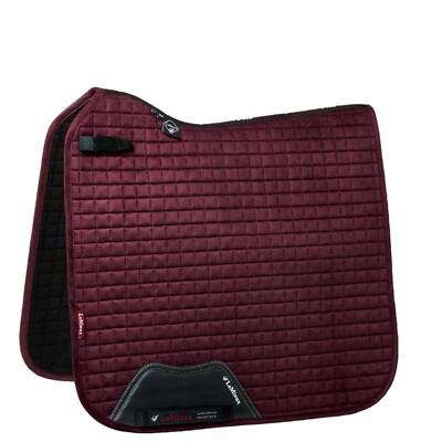 LeMieux ProSport Wildleder Dressur Schabracke eckig Rioja S/M DRings hoher Widerrist