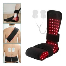 LED Infrared Red Light Therapy Neck Back Foot Waist Wrap Pad Belt of Pain Relief