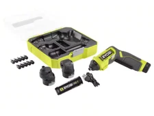 USB Lithium Multi-Head Screwdriver Kit with 2Ah Battery and Charging Cable