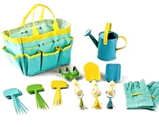 Expert Gardener- Kids 20 Pc Gardening Tool Set-Bag, Tools, Watering Can, Gloves