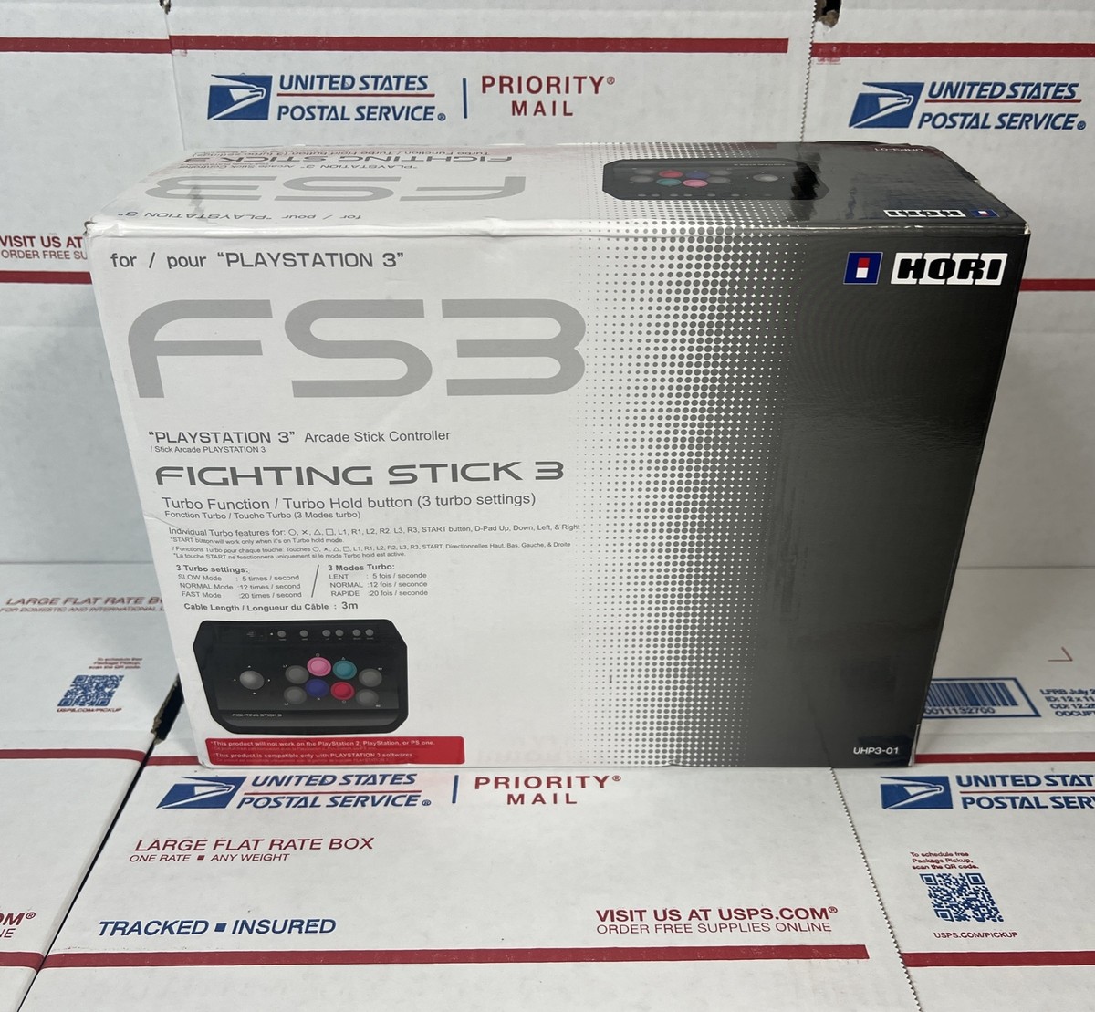 NEW HORI FS3 Fighting Stick controller For SONY PLAYSTATION