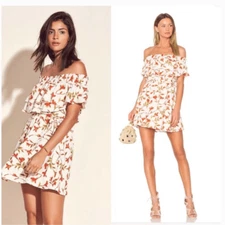 NWTs Lovers + Friends Suntime Dress in Palm Print