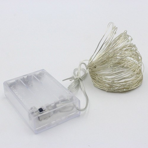 2-10M Battery Powered Copper Wire String Fairy Xmas Party Lights Warm White - Picture 2 of 15