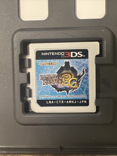 Monster Hunter 3G (Nintendo 3DS, 2011) - Japanese Version - Complete In Box - Picture 5 of 5