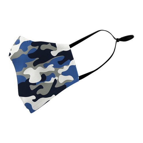 Adult Unisex Adjustable Resuable Camouflage Face Masks Protective 3D Facemasks - Picture 45 of 60