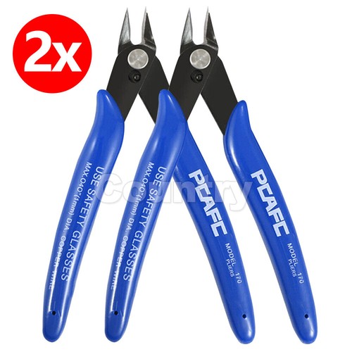 Flush Side Cutter Precision Shear Wire Snips Pliers Tool Diagonal Mini Cutters - Picture 11 of 11