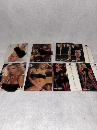Playboy Playmate Centerfold Collector Trading Cards Lot of 95 1950’s-90’s - Picture 2 of 11