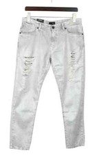 Pepe Jeans Joey Boyfriend Mid Waist Damen W30/L28 Zerrissen Konisch Glänzend