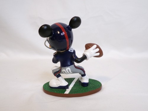 Disney Mickey Mouse NFL NY Giants Fun-atics Collection Hamilton Collection 2012 - Picture 3 of 8