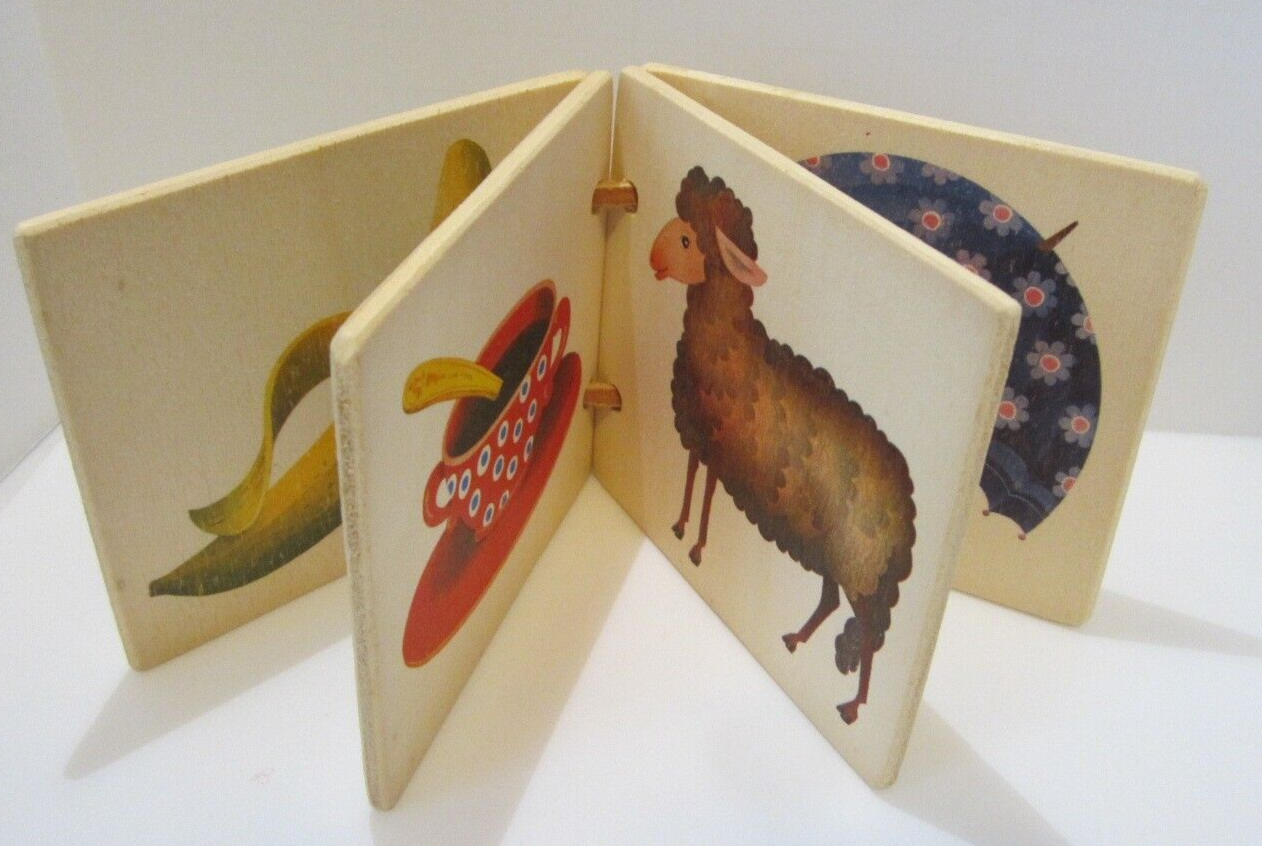 Siebert Spiel AG Zurich 3931 Childrens Wooden Picture Book PreOwned eBay