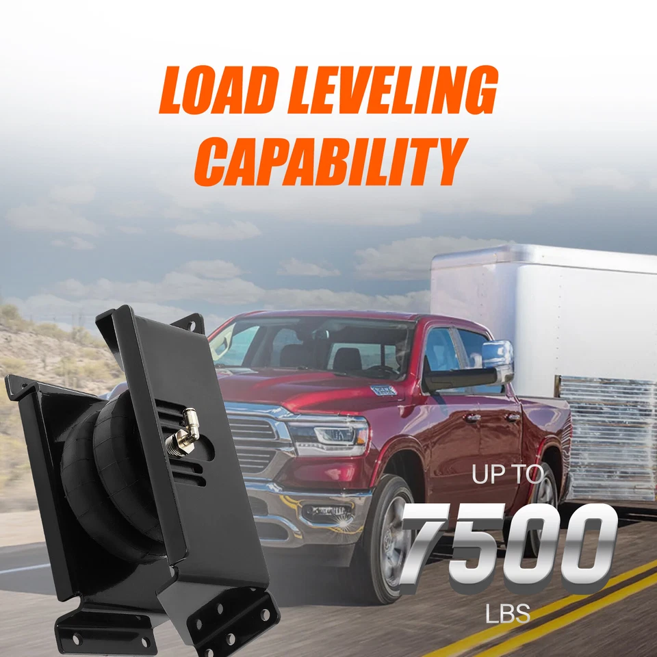 For 1994-2002 Dodge Ram 2500 Truck Rear Bag Suspension Air Over Load Tow Kits Foto 4 de 4