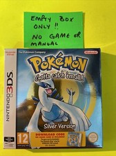 EMPTY BOX ONLY FOR ( NO GAME) Pokemon Silver version (Nintendo 3DS) VERY RARE !!