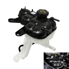 603-002 Engine Coolant Reservoir Tank with Cap  Hose, Compatible with 2016-2...