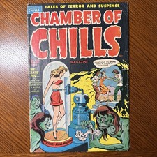 Chamber of Chills 2 (22) VG/FN 5.0 1951 Golden Age Bikini Cover