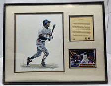 Lou Whitaker Detroit Tigers 1993 Lithograph Print Collage Tim Cortez KR