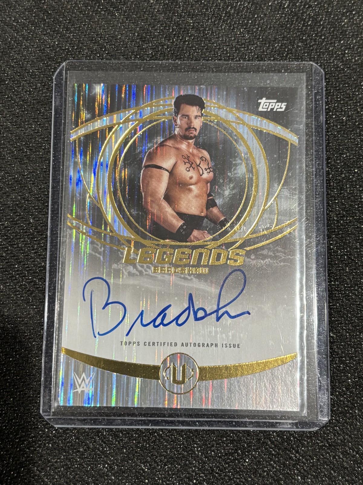 2025 Topps Universe WWE Bradshaw Legends Flare Auto Autograph JBL