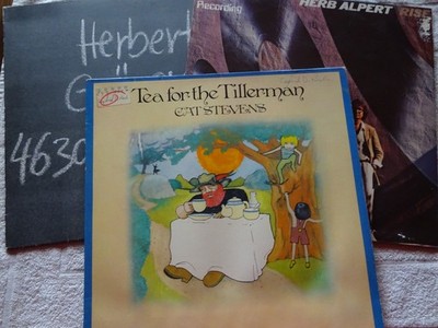 5x LP: Cat Stevens / Herbert Grönemeyer / Paul Young / David Essex / Herb Alpert