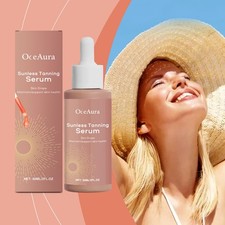 Self Tanner Serum, Sunless Bronzing Moisturizing, Natural Body Tanning Serum