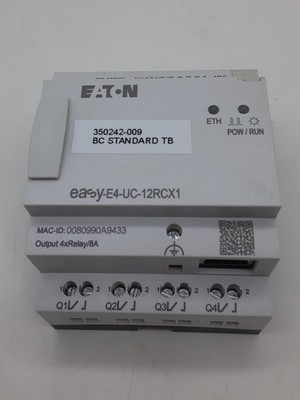 Eaton EASY-E4-UC-12RCX1 Control Relay 4-Output 8A