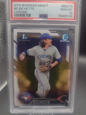 2016 Bowman Draft BO Bichette Chrome #BDC74 Gem Mt 10
