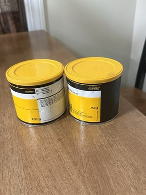 Two KLUBER Lubrication Kluberpaste HEL 46-450 750g ( 26.5 oz) New free ship