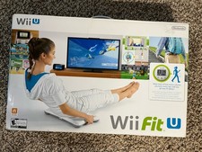Wii Fit U Game with Wii Balance Board and Fit Meter Included . New . Open Box .