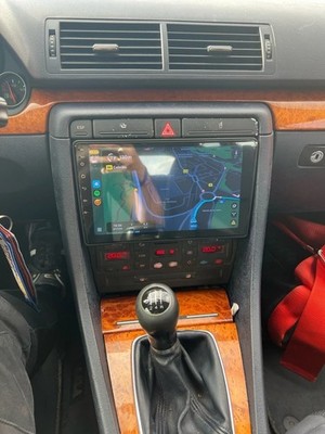 9'' CarPlay Autoradio GPS Navi WiFi Android 15 64GB Für Audi A4 8E B6 B7 2000-09