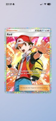 Pokemon Pocket TCG Card Game 2 Star Full Art Red Shining Revelry Ash DIGITAL