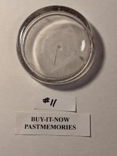 EARLY VINTAGE CLEAR UNNAMED CANNING JAR COVER / LID, LOT #11