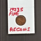 1923S   FINE   LINCOLN  CENT     FINE   1923S    /   RS COINS #37J  FREE SHIP !