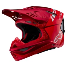 ALPINESTARS 8301023-3003-L Supertech M10 Helmet - Flood - MIPS® - Red Fluo/Red