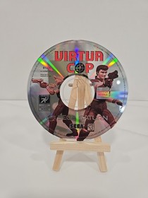 Sega Saturn Virtua Cop Not For Resale Authentic Disc Is MINT + Aftermarket Case